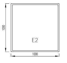 Podkladové sklo E2F
