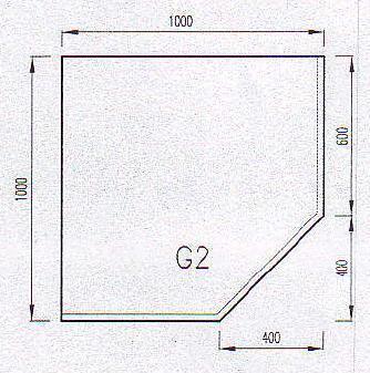 Podkladové sklo G2F-10