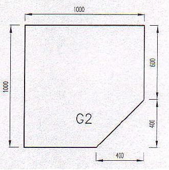 Podkladové sklo G2-10
