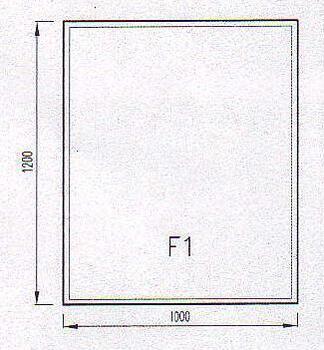 Podkladové sklo F1F