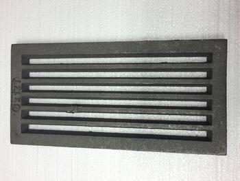 Litinový rošt 210 x 315 mm (8x12 palců) - 1