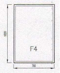 Podkladové sklo F4F