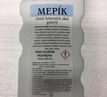 Čistič krbového skla MEPIK, 0,5 l - 2