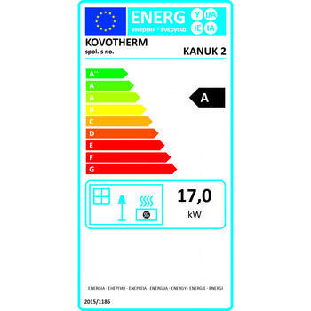 Kamna Kanuk 2 (17 kW) + nářadí Kanuk zdarma! - 2
