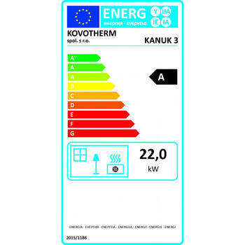 Kamna Kanuk 3 (22 kW) + nářadí Kanuk zdarma! - 2